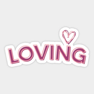 Loving Heart Sticker